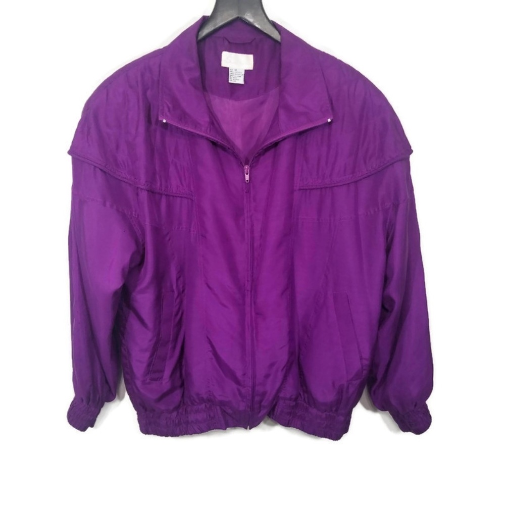 Vintage Swell Fashion Silk Windbreaker Size M